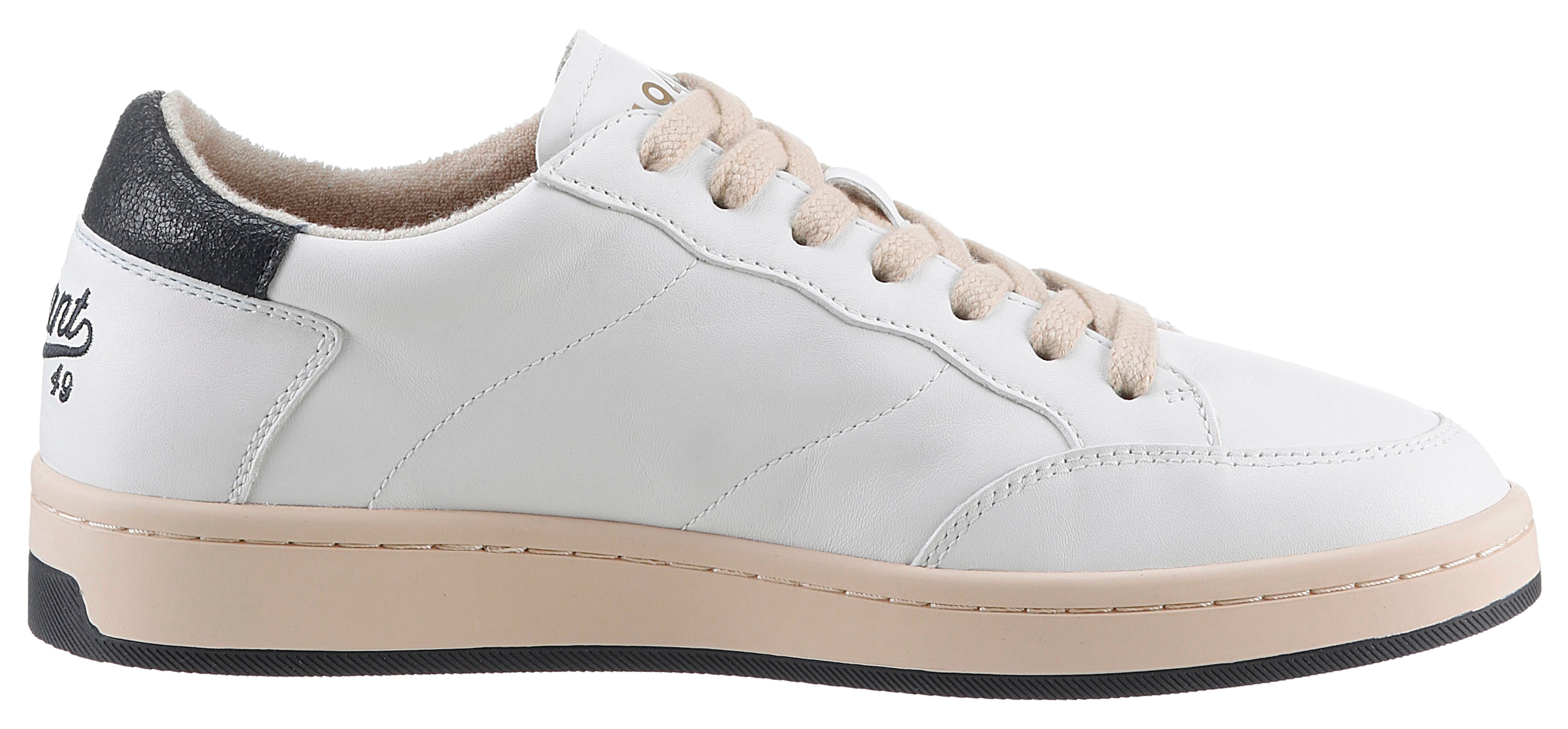Gant Sneaker »Prepus«, Freizeitschuh, Halbschuh, Schnürschuh mit farbiger Laufsohle
