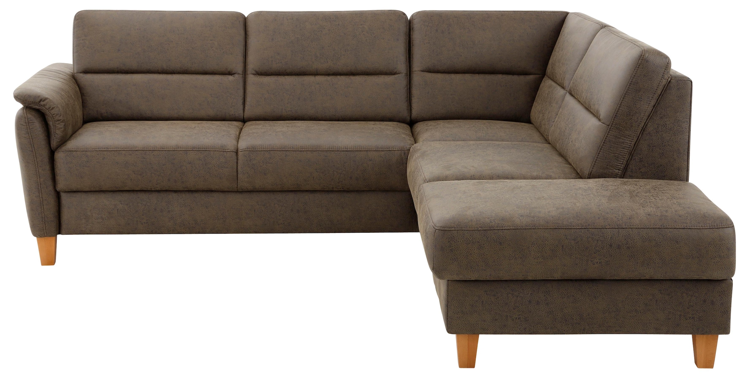 Home affaire Ecksofa »Palmera L-Form, B: 236 cm« optional Bettfunktion & Be günstig online kaufen
