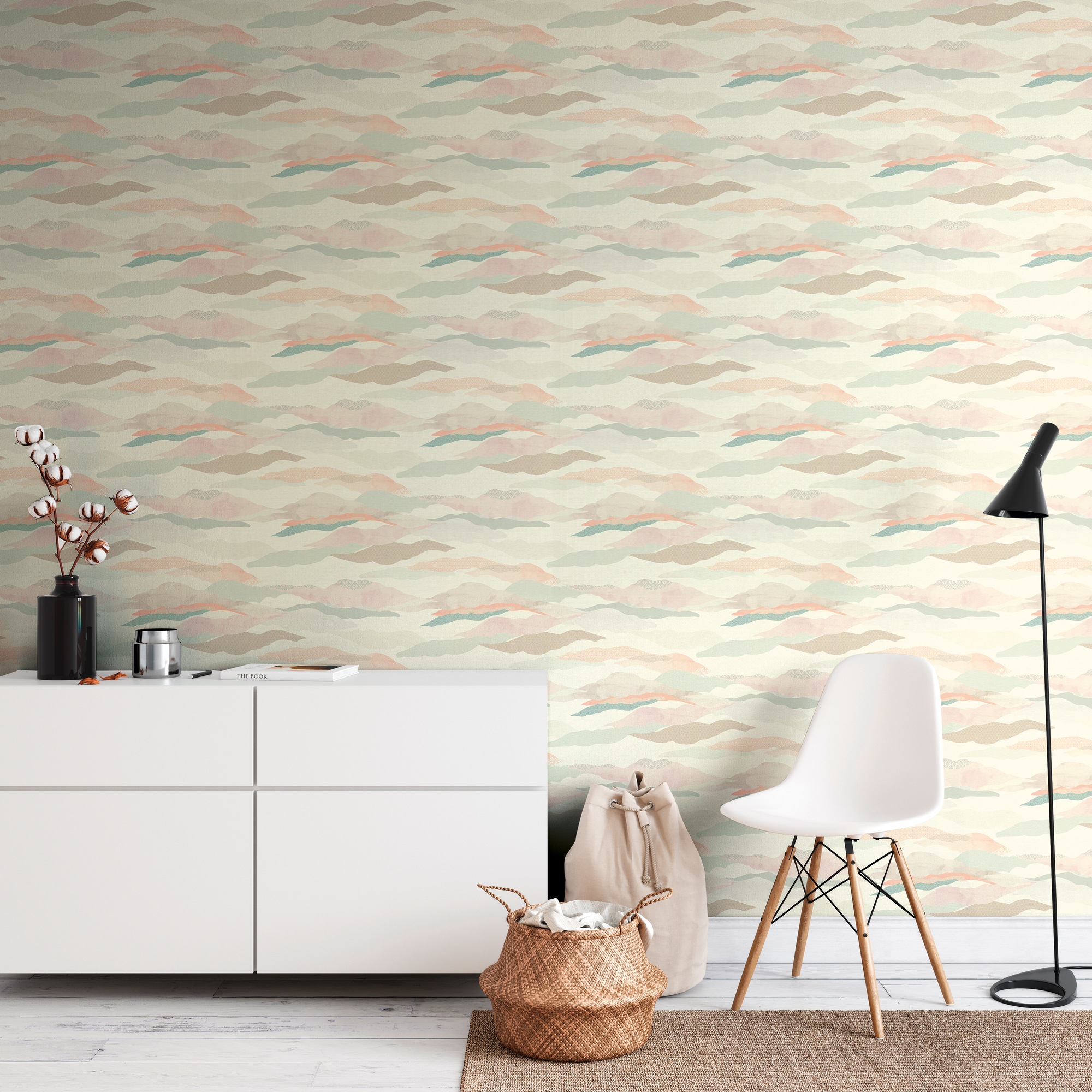A.S. Création Vliestapete »PintWalls II Grafik-Tapete Mustertapete Wellen W günstig online kaufen