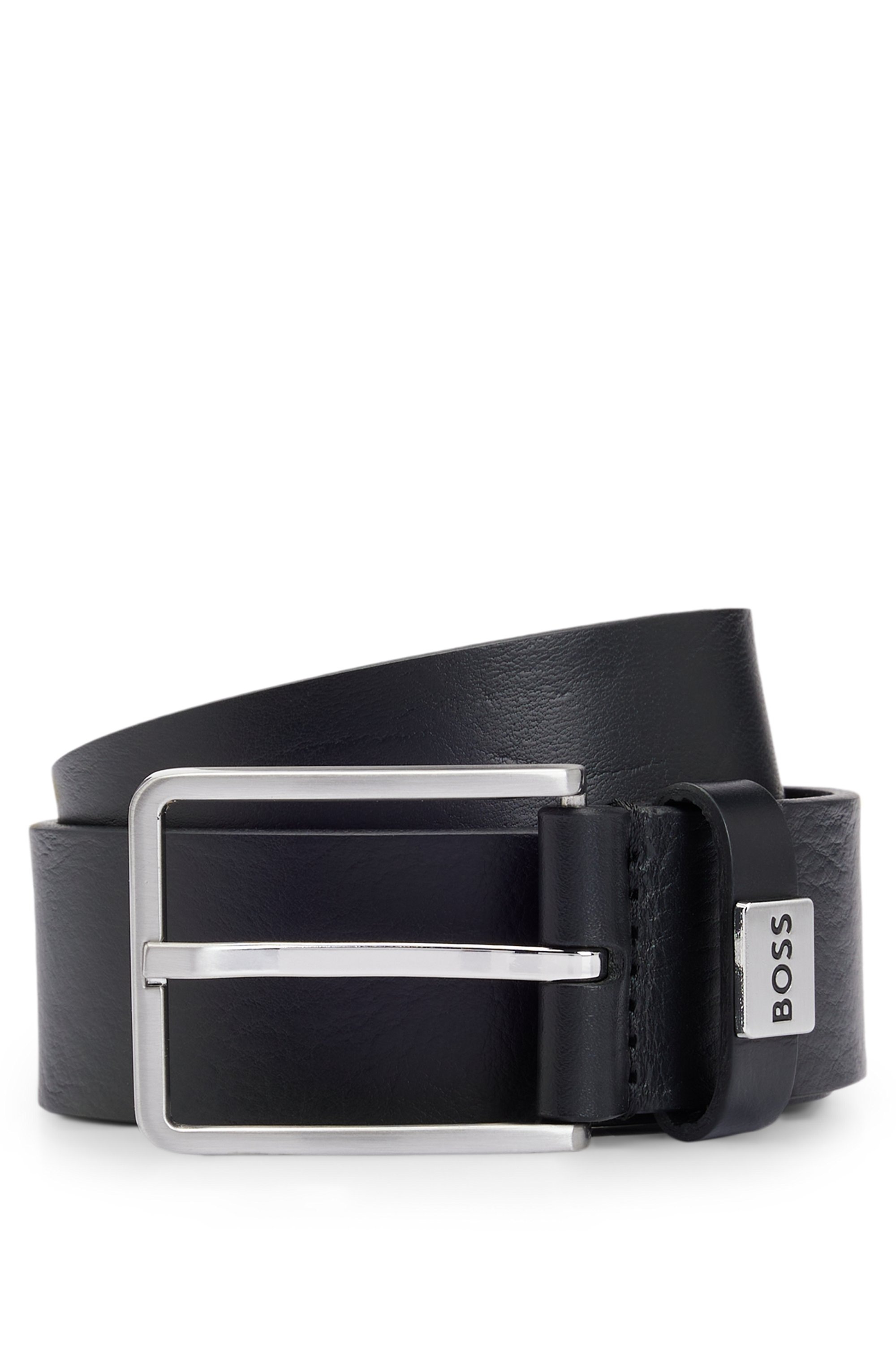 BOSS Ledergürtel »Elio_Sz35«, mit Markenlabel von BOSS
