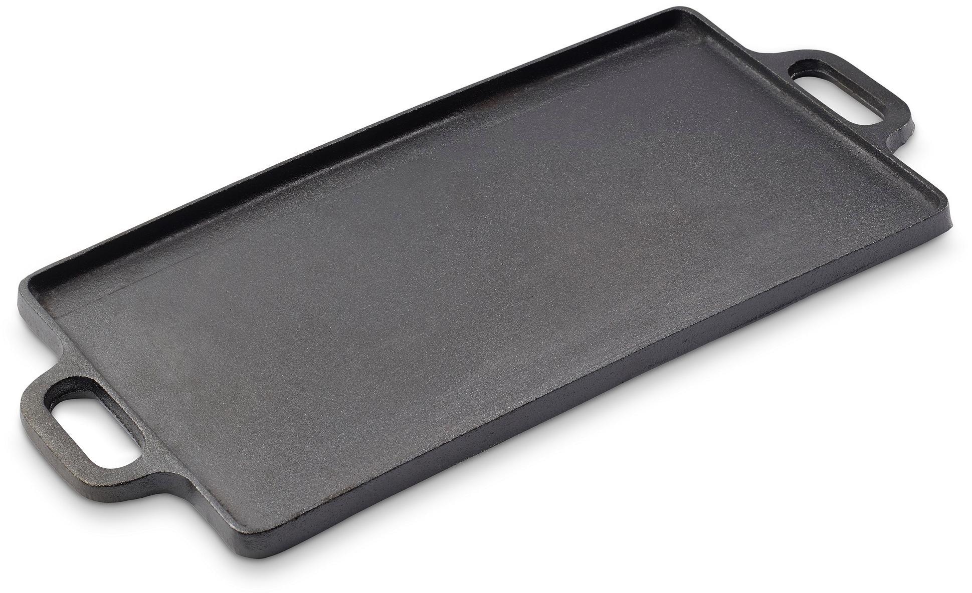 ECHTWERK Grillplatte »Big«, Grillpfanne aus Gusseisen, Emaille-Beschichtung, 50,5 x 23 cm