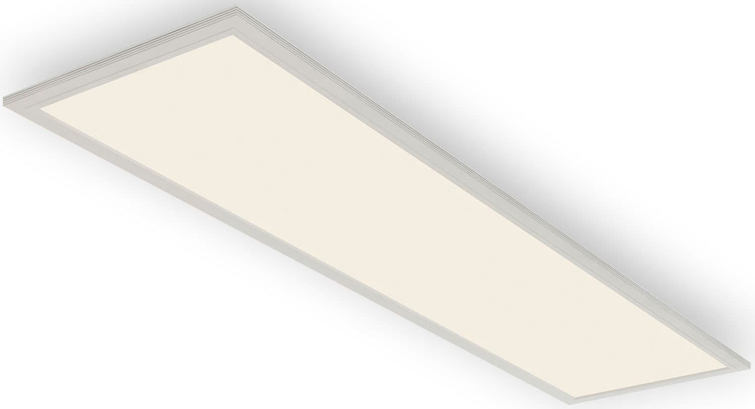 Briloner Leuchten LED Panel »7189016 Piatto«, Deckenlampe, 119,5x29,5x6,5cm günstig online kaufen