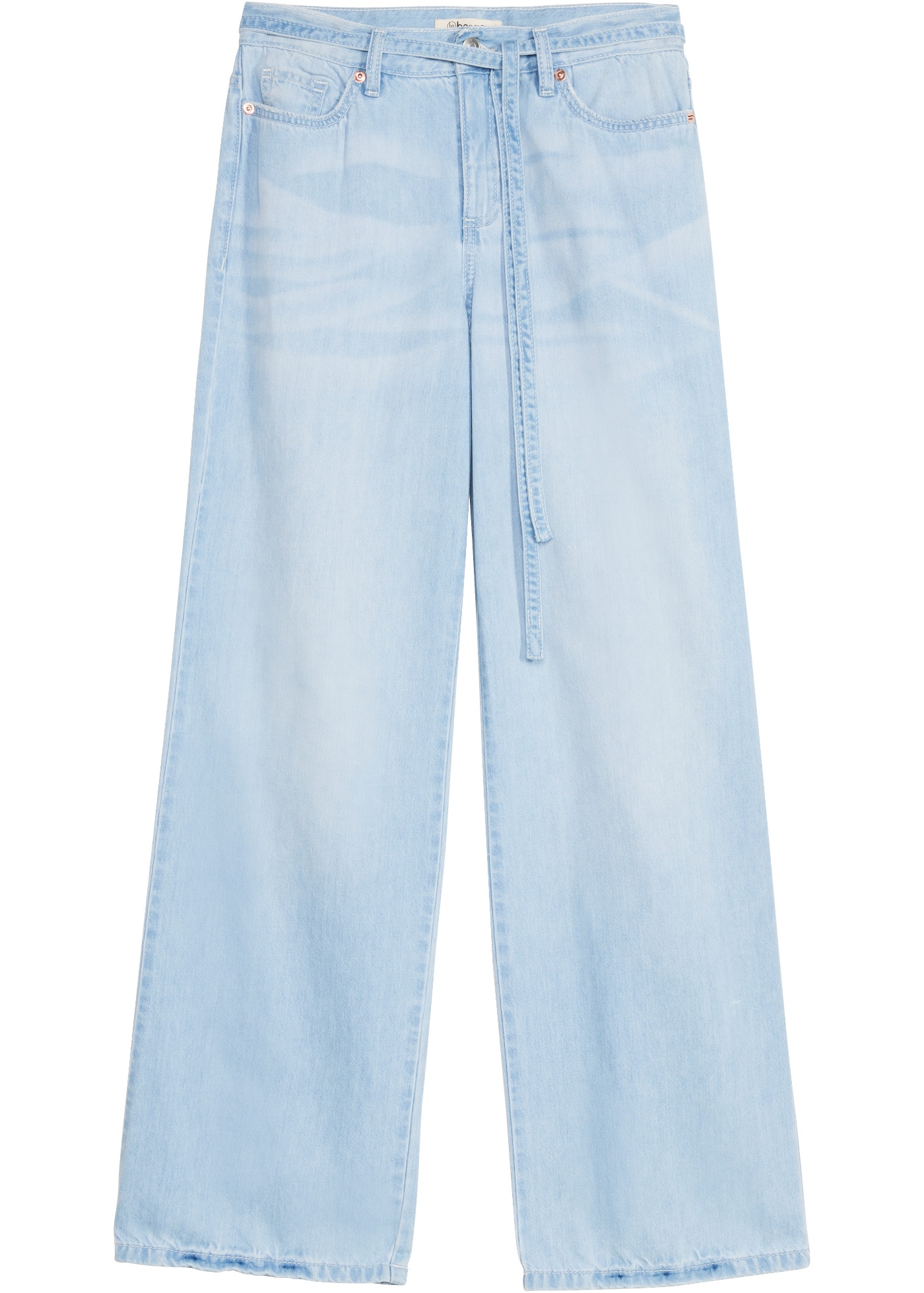 bonprix Weite Jeans lockerer Loose Fit, low Stretch Denim, 5-Pocket-Design