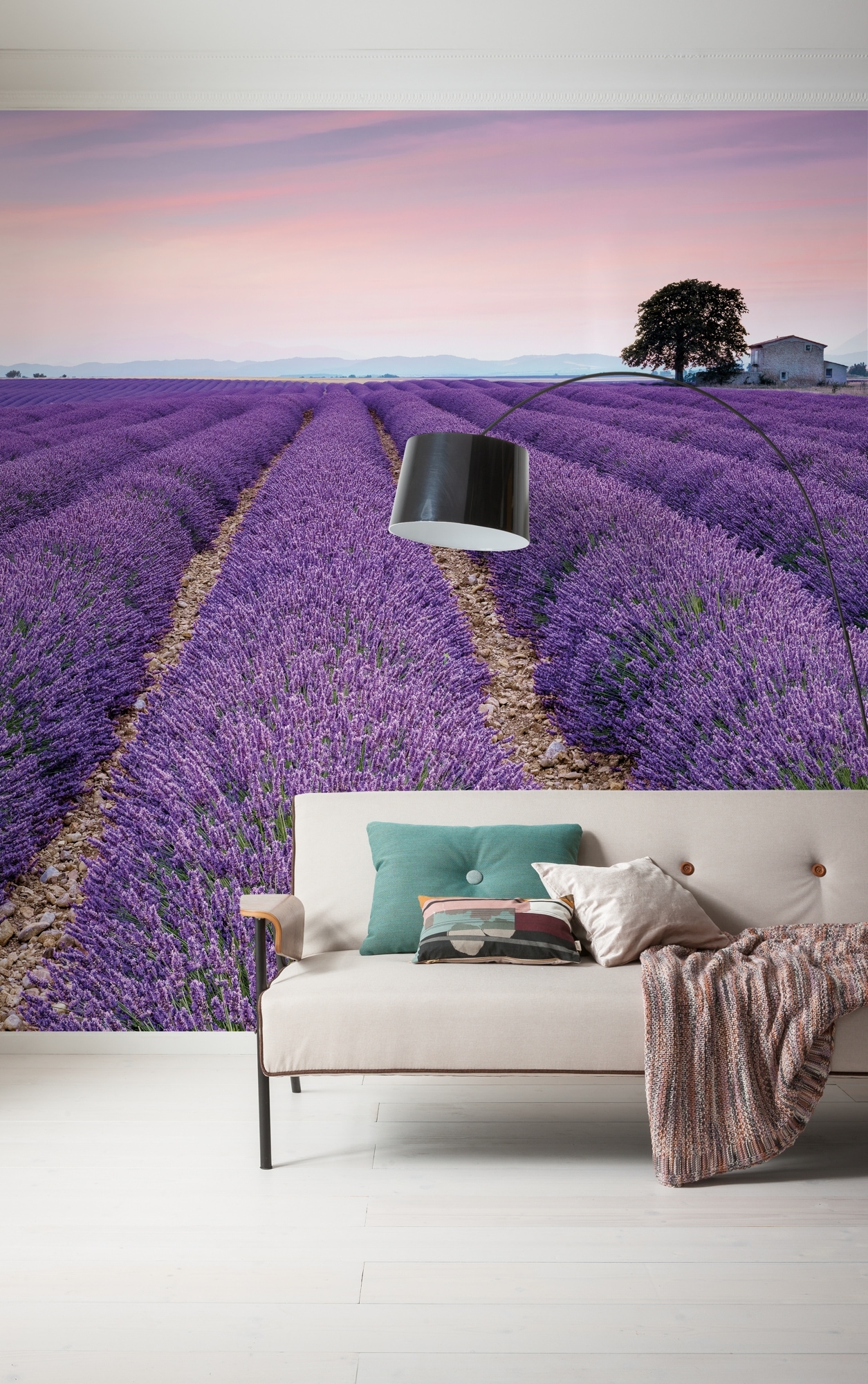 Komar Fototapete »Digitaldruck Vlies - Provence - Größe 300 x 250 cm«, bedruckt, Wohnzimmer, Schlafzimmer