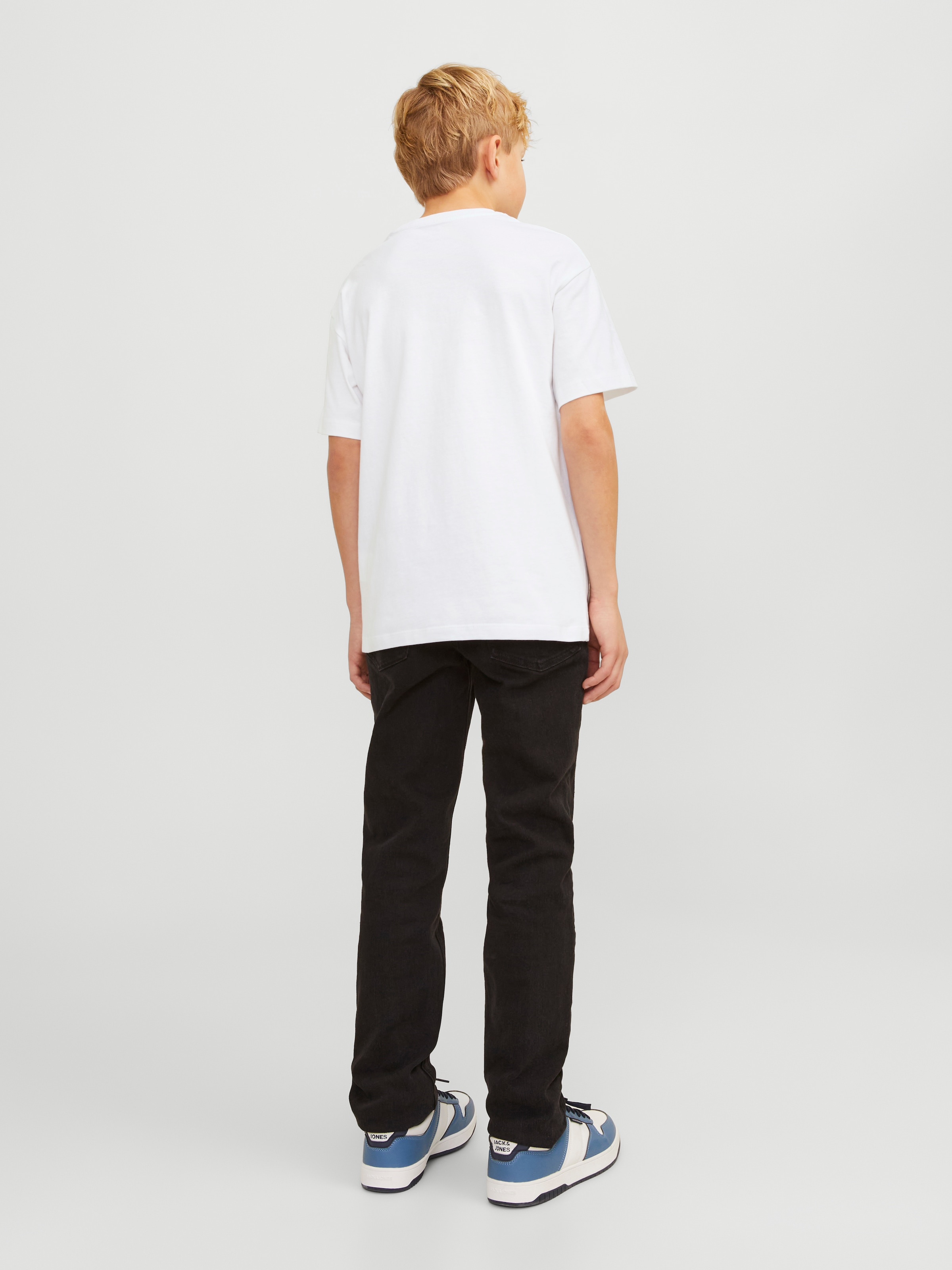 Jack & Jones Junior Rundhalsshirt »JJECALEB VARSITY TEE SS O-NECK NOOS JNR«