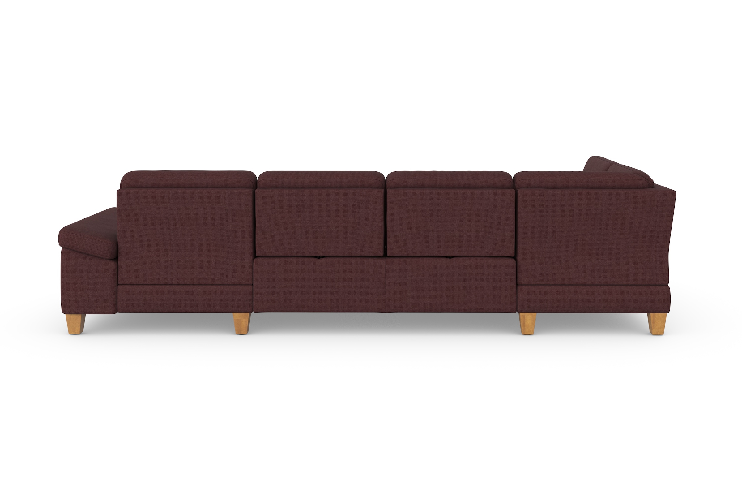 sit&more Wohnlandschaft »Westham U-Form«, wahlweise mit Bettfunktion, Bettkasten, Sitztiefenverstellung
