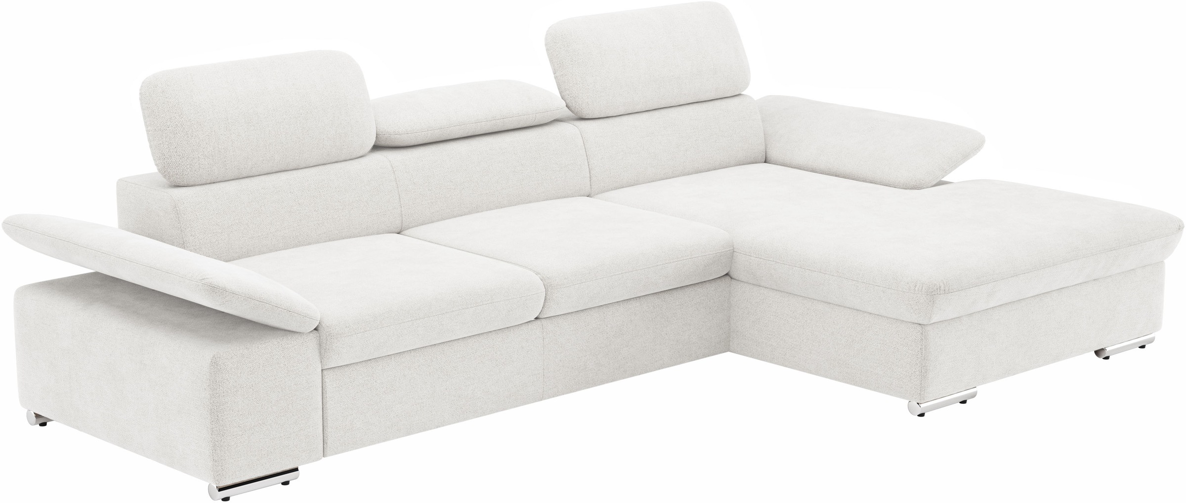 sit&more Ecksofa »Valantine L-Form«, inkl. Kopf- und Armteilverstellung, wahlweise mit Bettfunktion