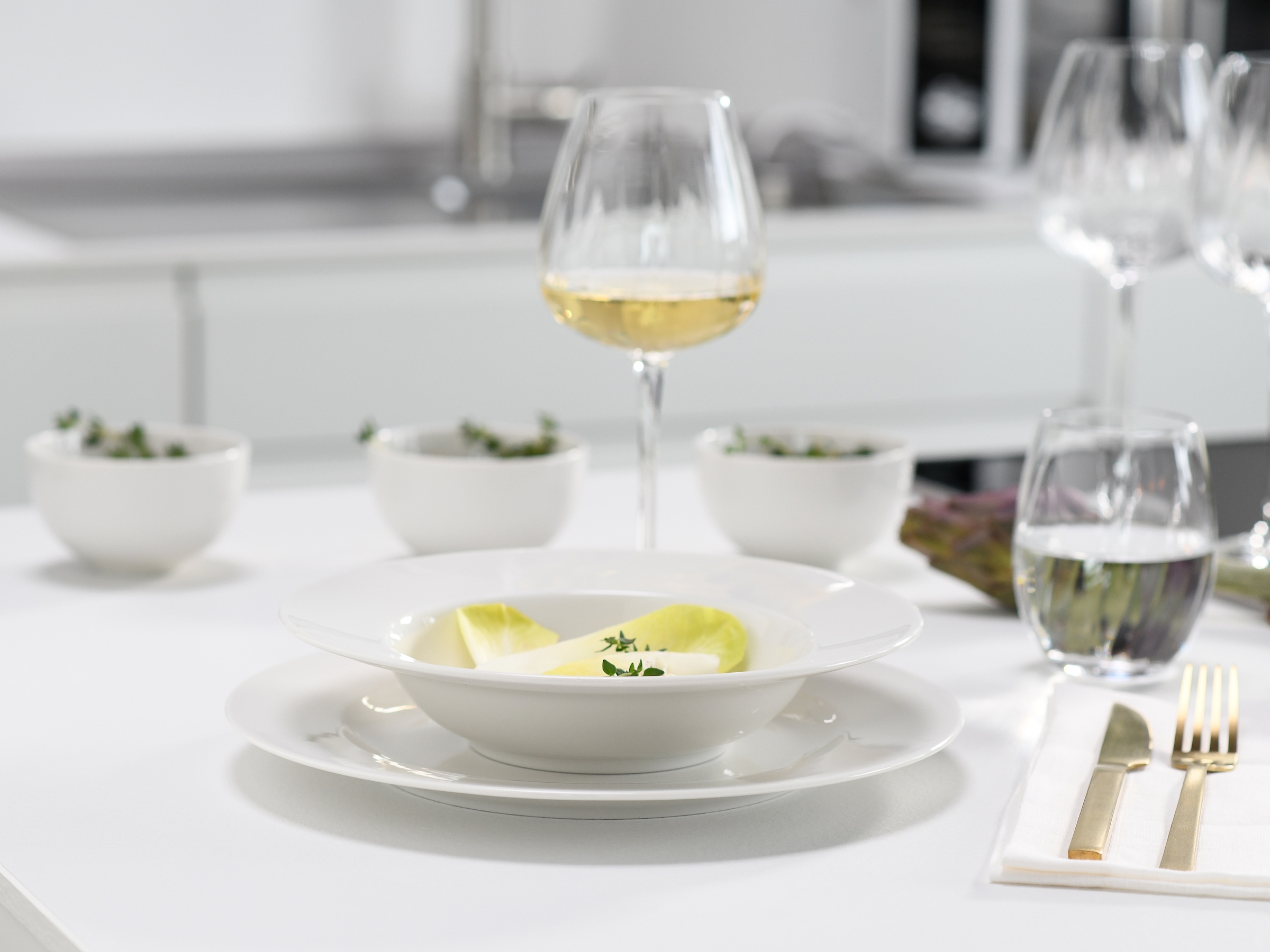 CreaTable Tafelservice »Venice, Service 12-tlg.« Teller Set, Klassische Tischkultur, Zeitlose Eleganz