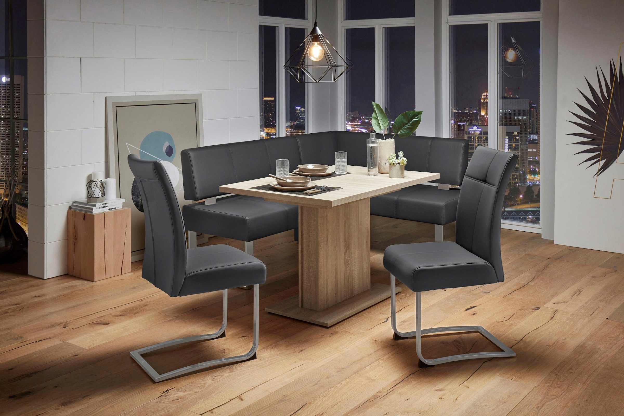 Home affaire Freischwinger »Rab«, (Set), 2 St., Kunstleder, Bezug in versch günstig online kaufen