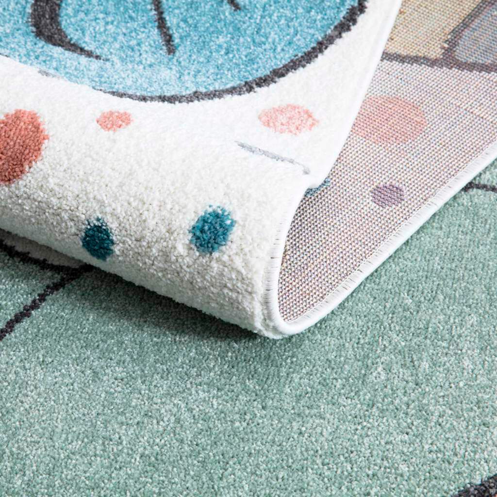 Carpet City Kinderteppich »ANIME913«, rund, Kinderzimmer Teppich Modern mit  lustigen Cartoon-Figuren, Multi bequem und schnell bestellen