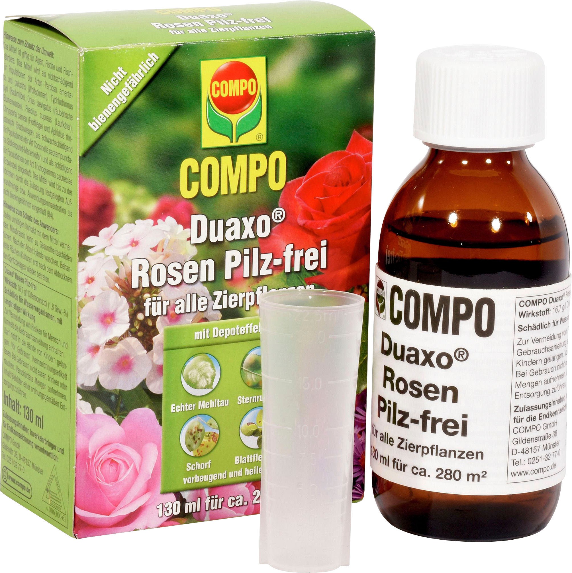 Compo PflanzenPilzfrei »Duaxo Rosen Pilzfrei für alle Zierpflanzen