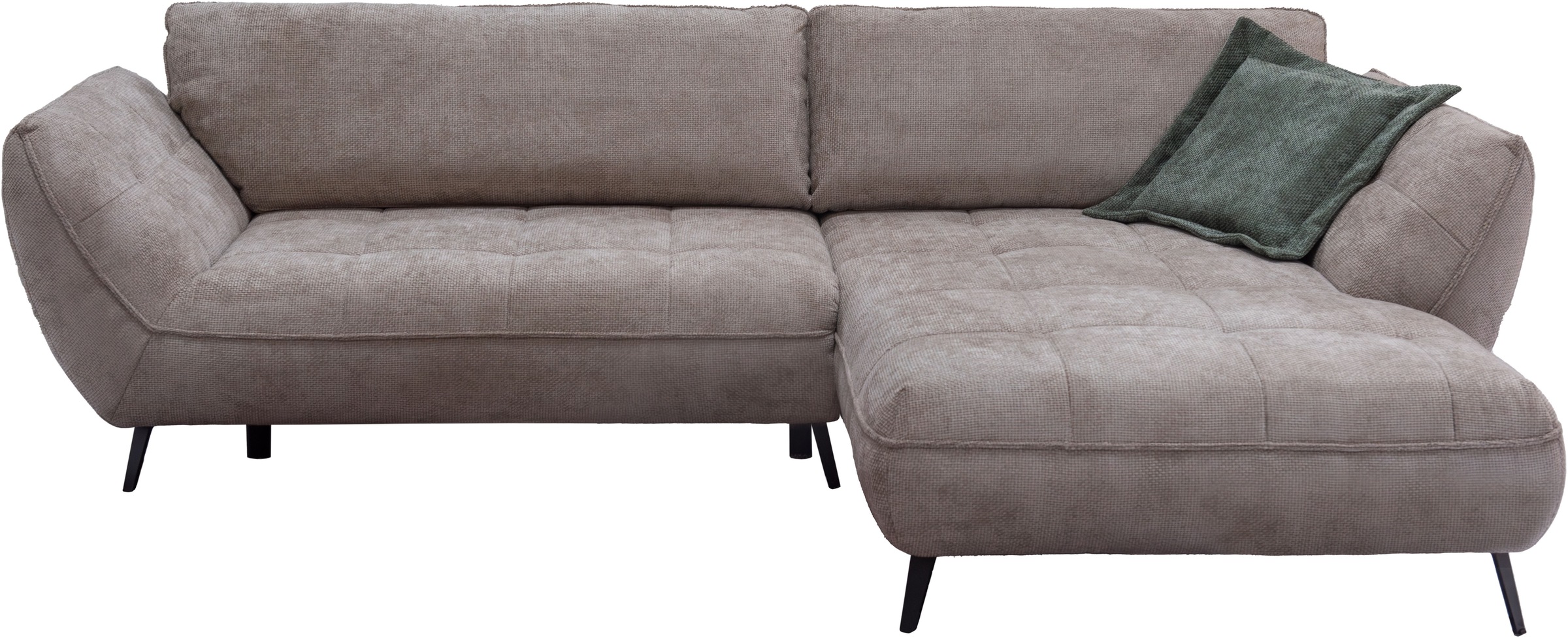 exxpo - sofa fashion Ecksofa »Samoa, bequem&modern, mit Easy-Lift-Bettfunkt günstig online kaufen