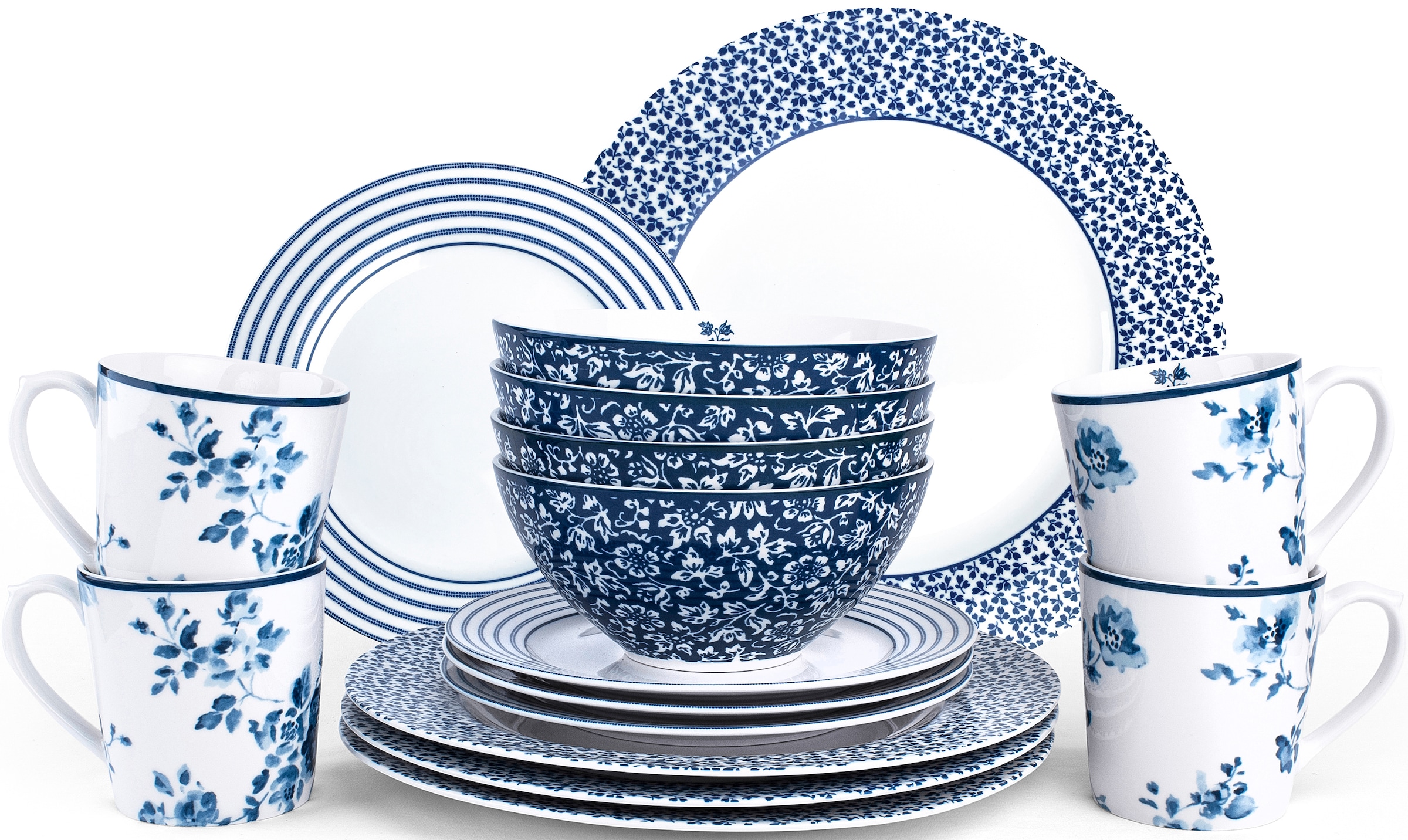 LAURA ASHLEY BLUEPRINT COLLECTABLES Kombiservice »Geschirr-Set, Service Chi günstig online kaufen