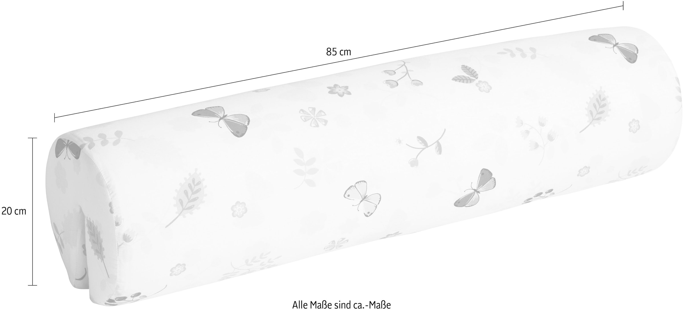 PAIDI Nackenkissen »mit verschiedenen Motiven, 85 cm Länge, Baumwolle, Bettkantenschutz« Aufsteckkissen, abnehmbarer und waschbarer Bezug, Rückenkissen
