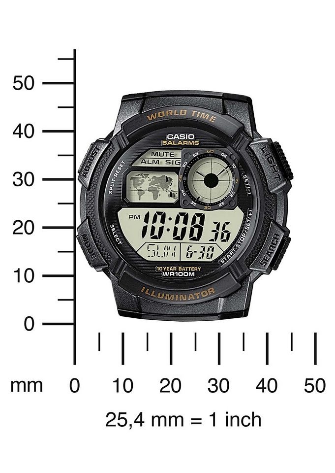 Stolz auf Popularität Casio Collection Chronograph »AE-1000W-1AVEF« im bestellen Online-Shop