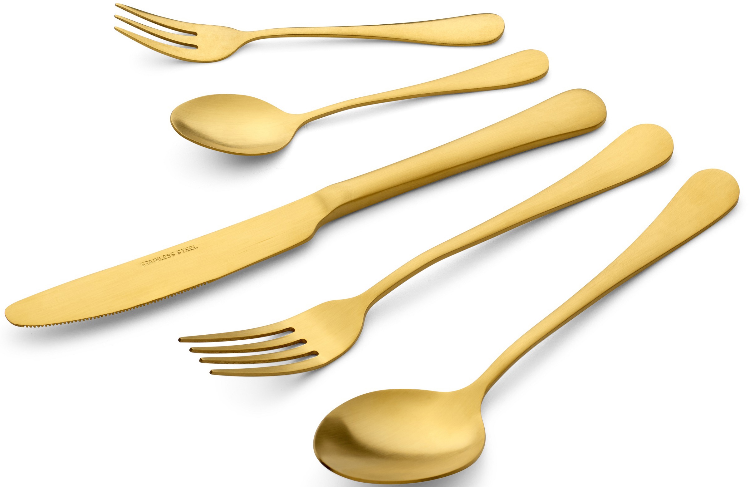 ECHTWERK Besteck-Set »Sorrent«, (Set, 30 tlg.), Tafelbesteck, Stonewashed günstig online kaufen