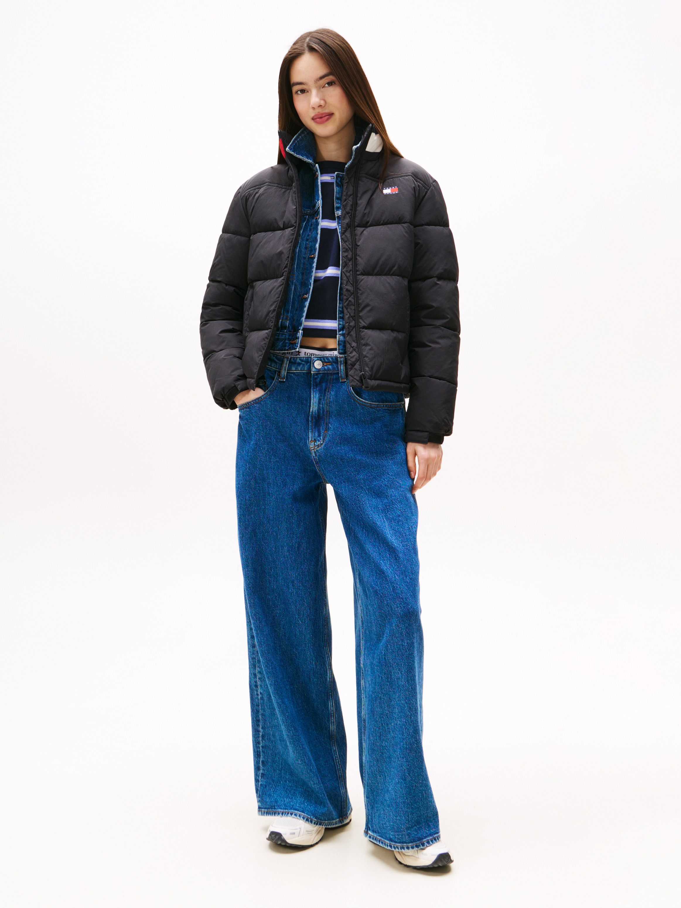 Tommy Jeans Steppjacke »TJW ESS PUFFER FLAG JACKET EXT«