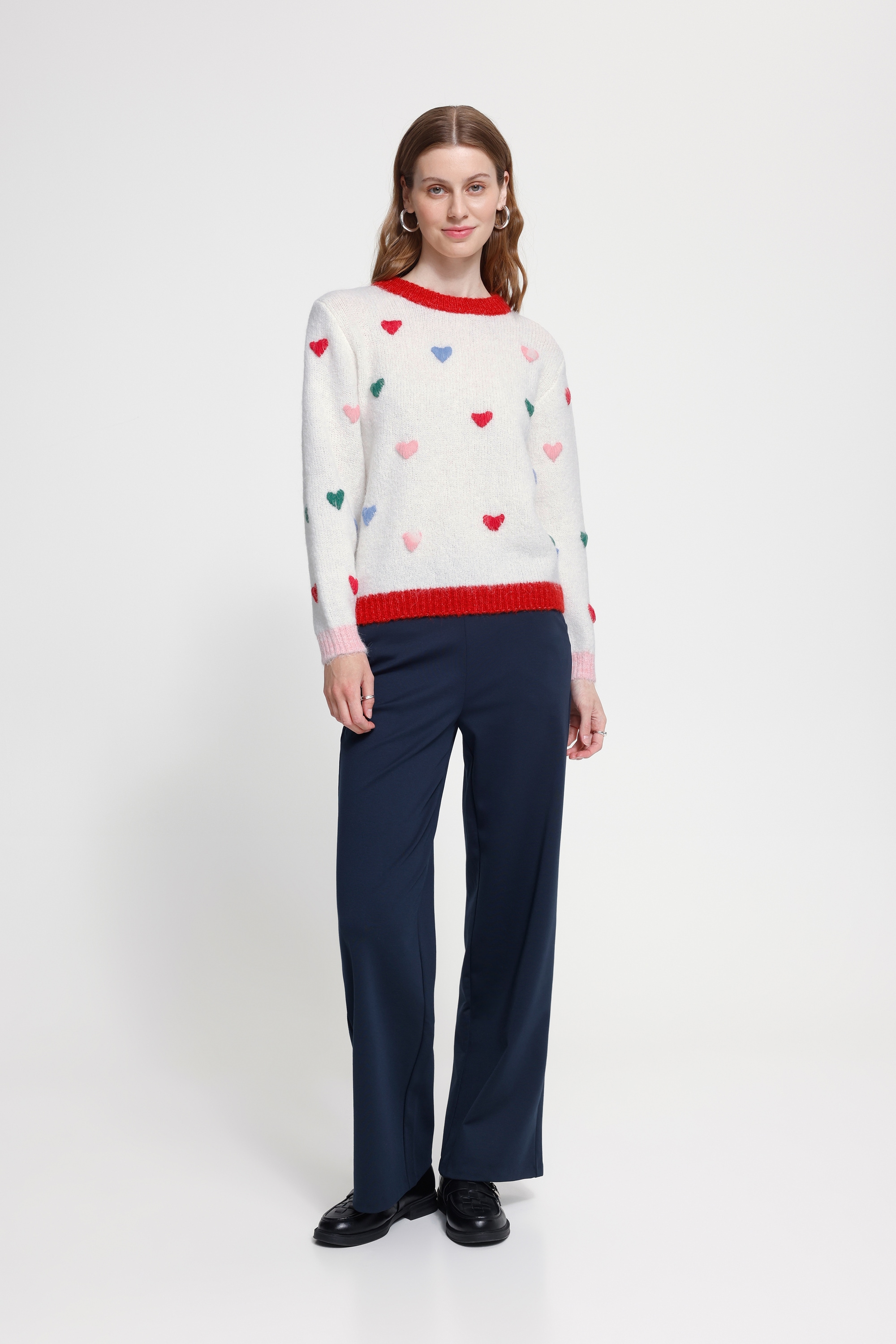 Ichi Strickpullover »Langarm IHBELABLUE«
