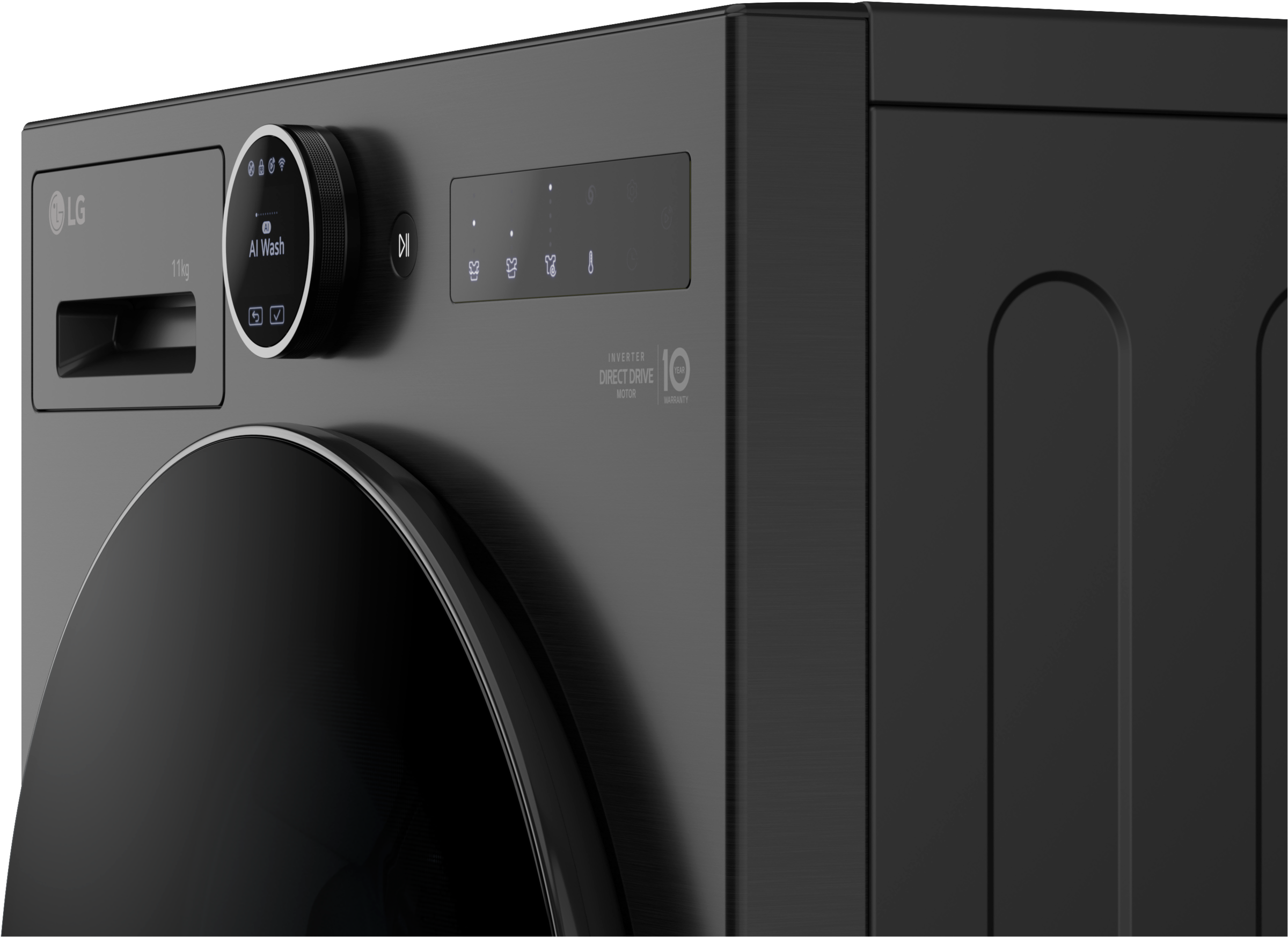 LG Waschmaschine »F4WX801YB« 11 kg 1400 U/min digitales Touchdisplay