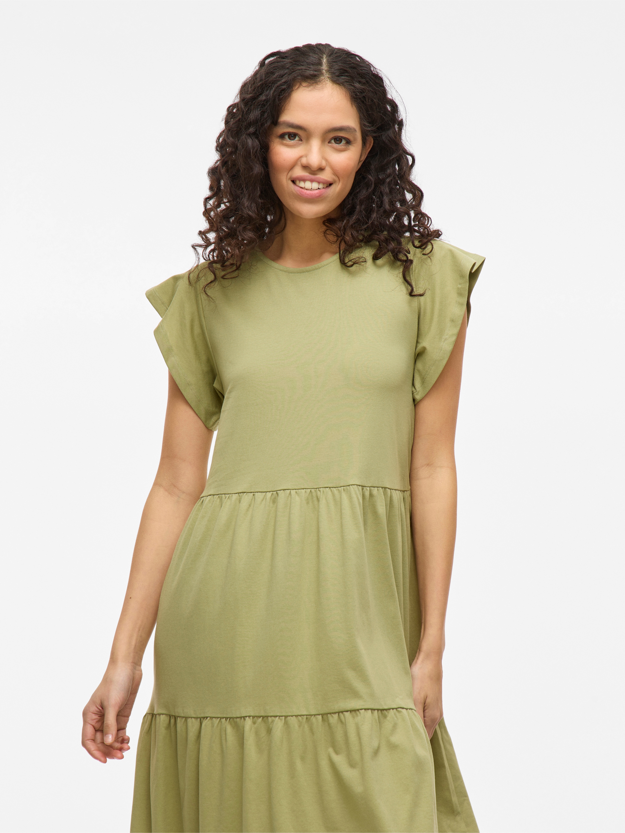 Vila Sommerkleid »VISUMMER S/S MIDI DRESS - NOOS«