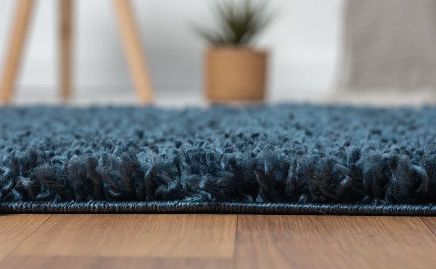 my home Hochflor-Teppich »Banji«, rechteckig, 37 mm Höhe, Uni Farben, weich und flauschig, auch als Läufer & in rund erhältlich
