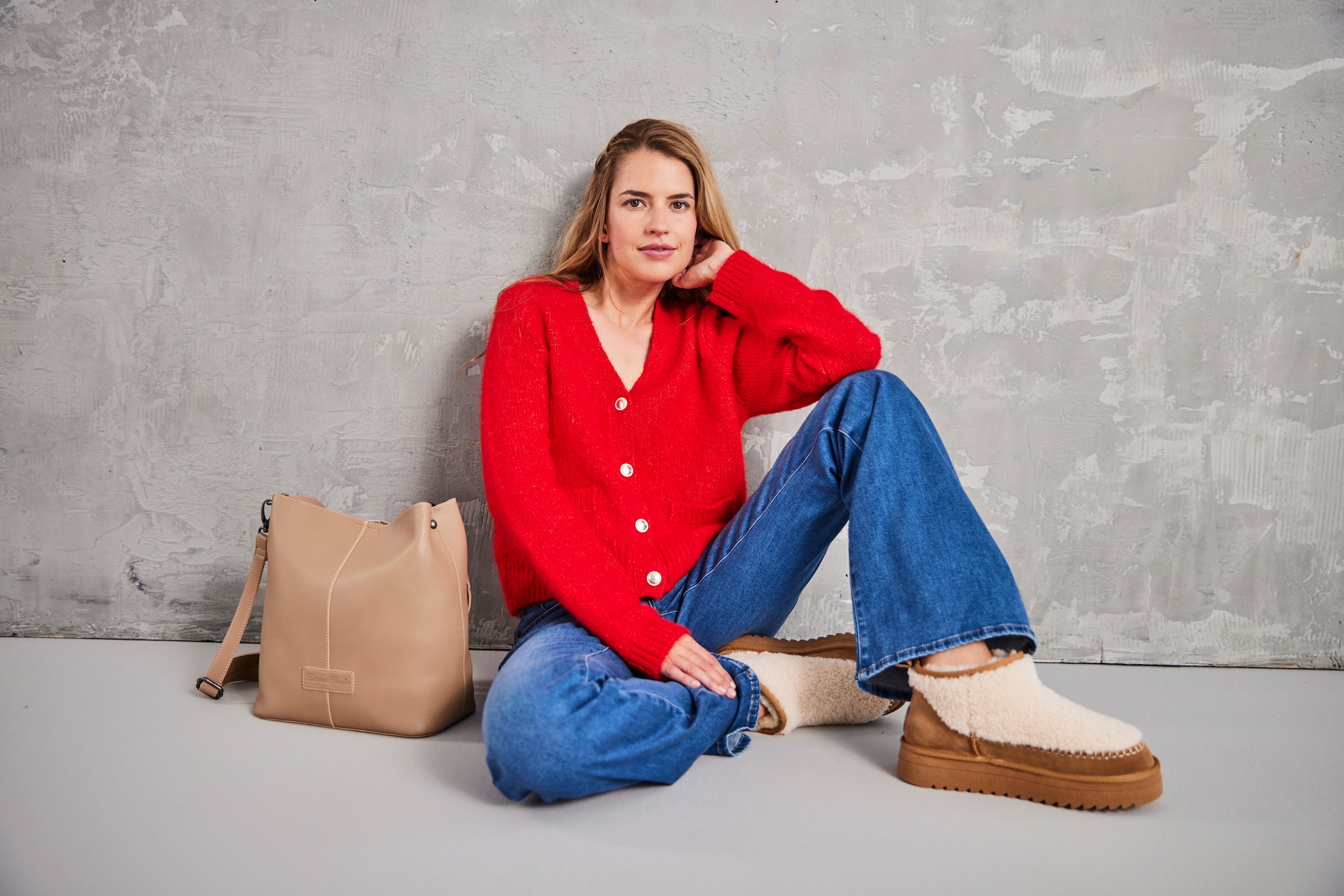 Ara Winterboots »ALASKA«  Schlupfboots, Plateauboots mit weichem Fell