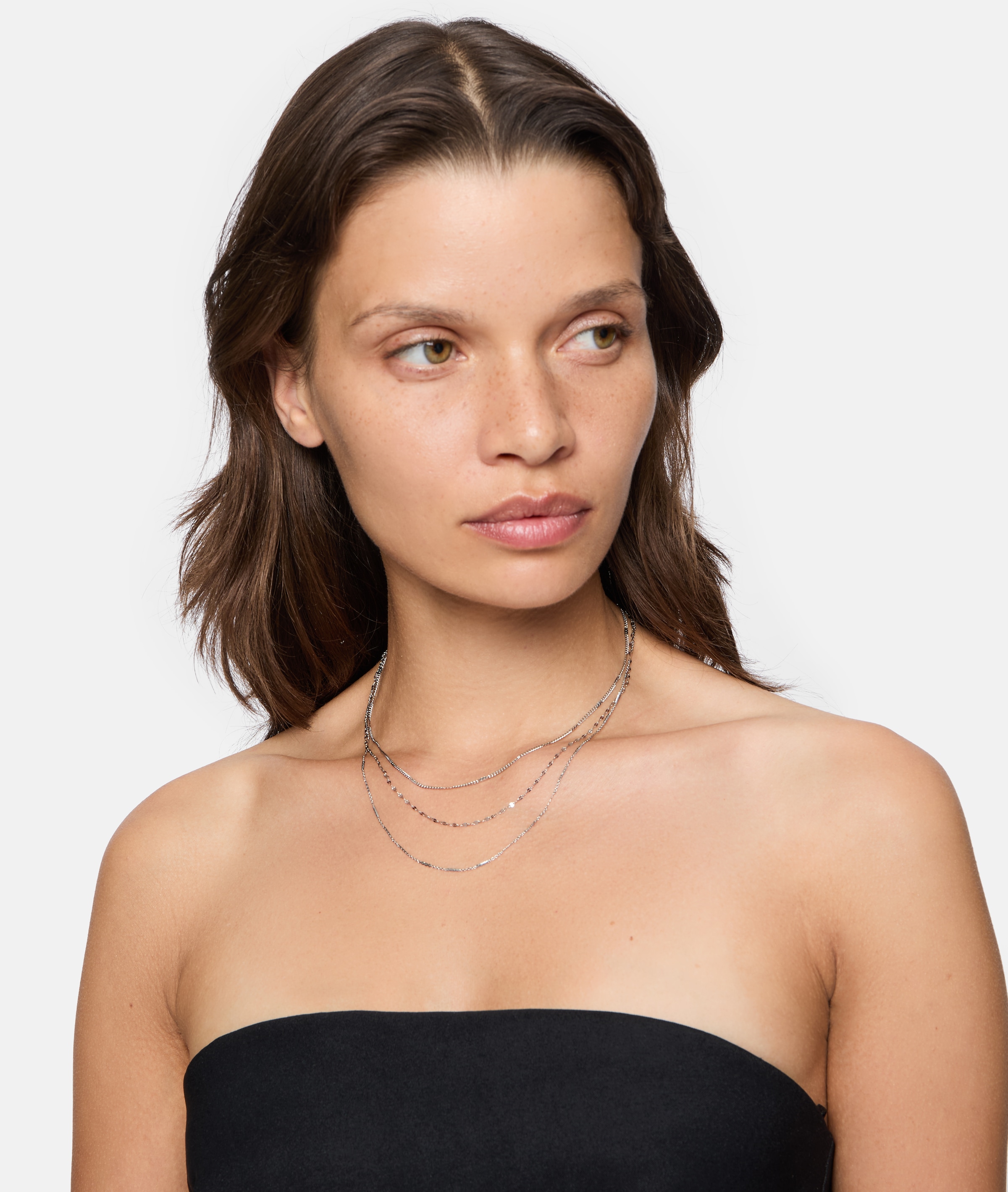 Liebeskind Berlin Kette ohne Anhänger »Schmuck Edelstahl Sparkling With Layers LJ-1459 LJ-1460 LJ-1461«