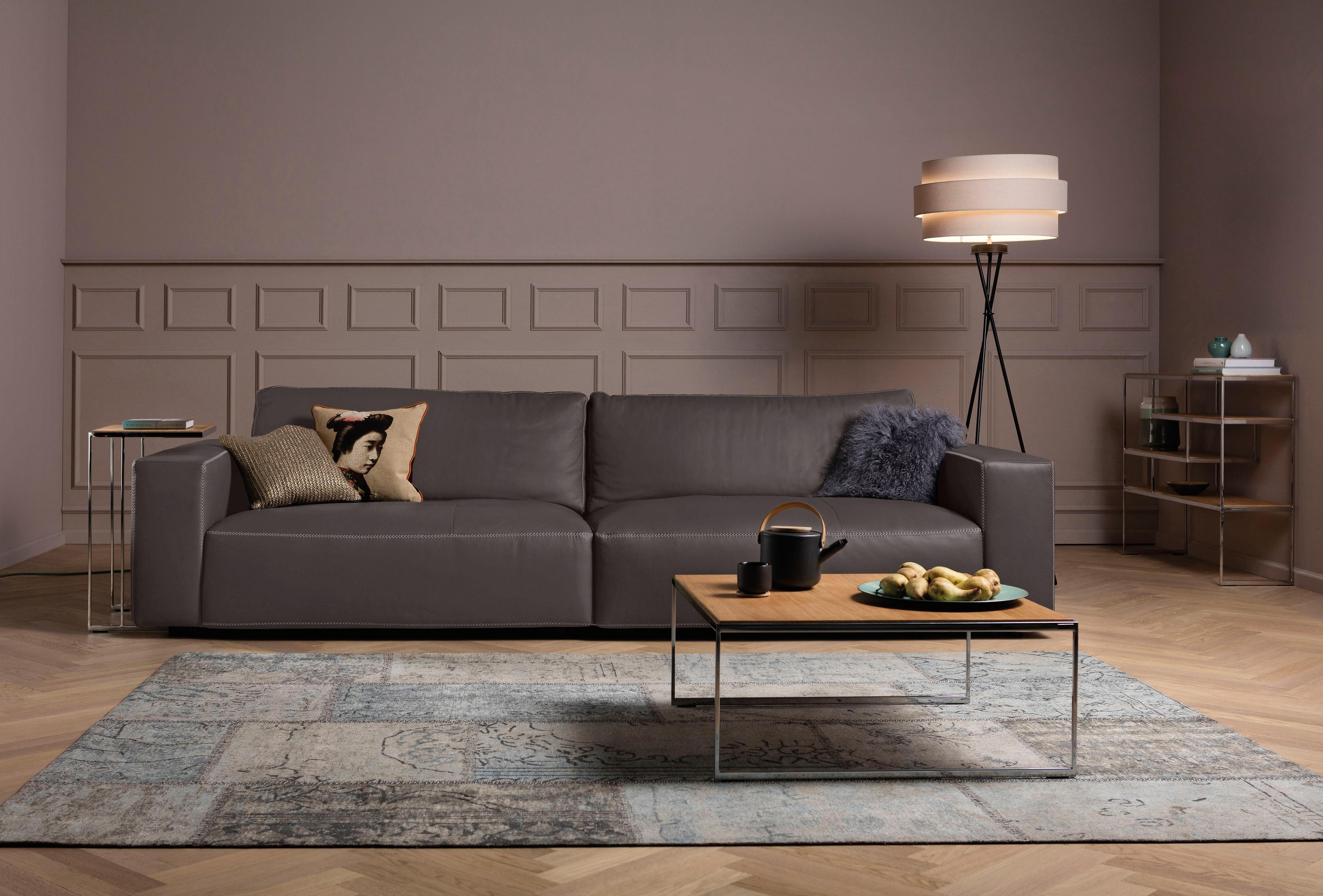 Musterring Big-Sofa »LUCIA«, in vielen Qualitäten und 4 unterschiedlichen N günstig online kaufen