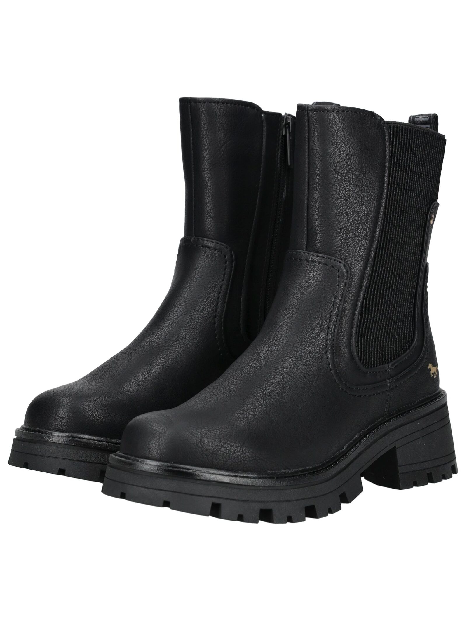 Mustang Shoes Stiefelette »Mustang Shoes Stiefelette Lederimitat/Textil«