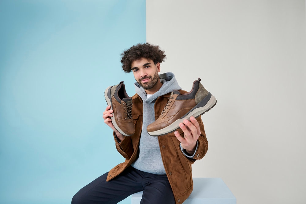 Rieker Sneaker  Schnürschuh, Halbschuh, Freizeitschuh mit herausnehmbarer Soft-Einlage