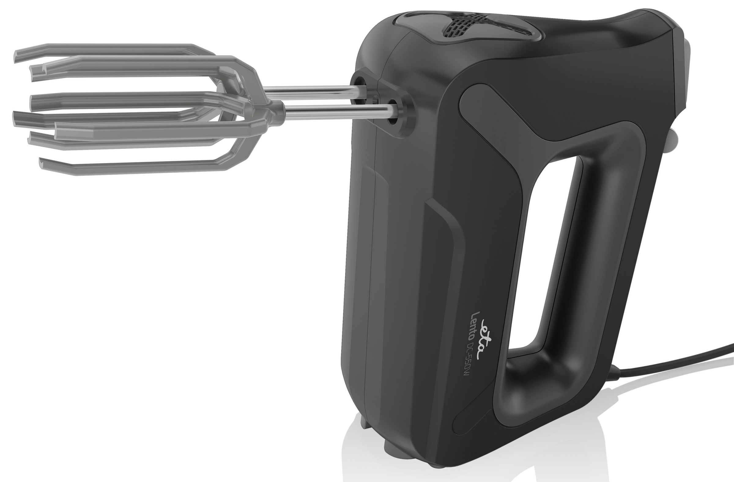 eta Handmixer »LENTO Black ETA305190000«, 550 W, mit 2 Rührhaken, 2 Knethak günstig online kaufen