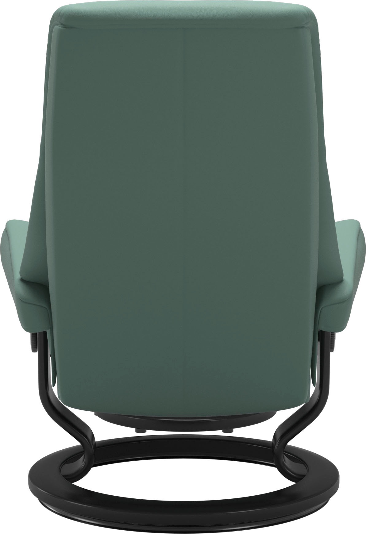 Stressless® Relaxsessel »View«, (Set, Relaxsessel mit Hocker), mit Classic Base, Größe S,Gestell Schwarz