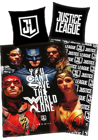 Kinderbettwäsche »Justice League«, (2 tlg.), mit Fotomotiv kaufen