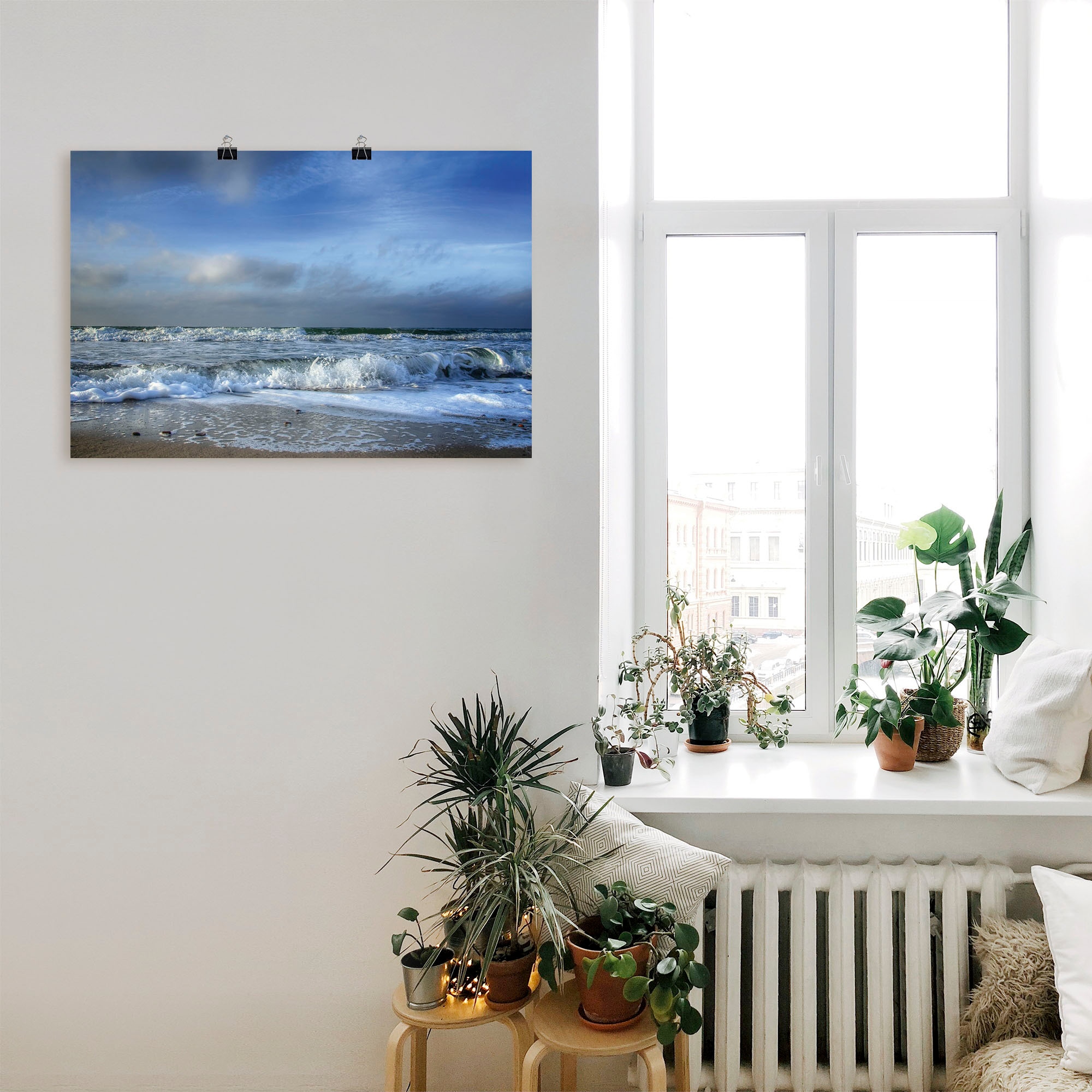 Artland Wandbild "Ostsee", Strand, (1 St.), als Leinwandbild, Poster in ver günstig online kaufen