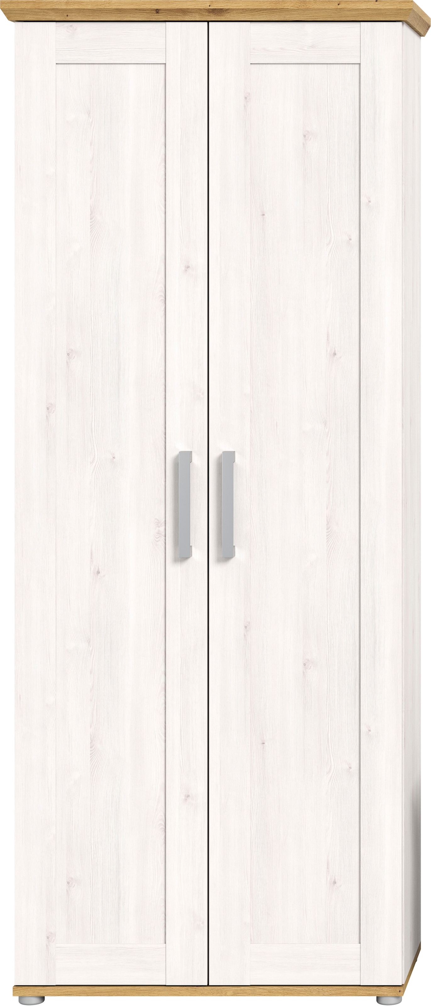 Home affaire Garderobenschrank »COSENZA, TOPSELLER!, Höhe 196 cm, 2 Türen, 2 Böden, 1 Kleiderstange«, Hochschrank, Stauraumschrank, Schrank, Flurschrank, Dielenschrank