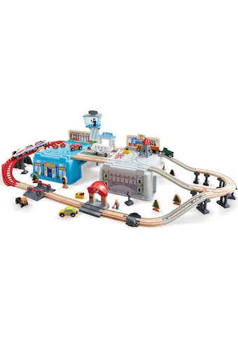Spielzeug-Eisenbahn »Großstadtlandschaft Eisenbahn in Aufbewahrungsbox«, FSC®- schützt...