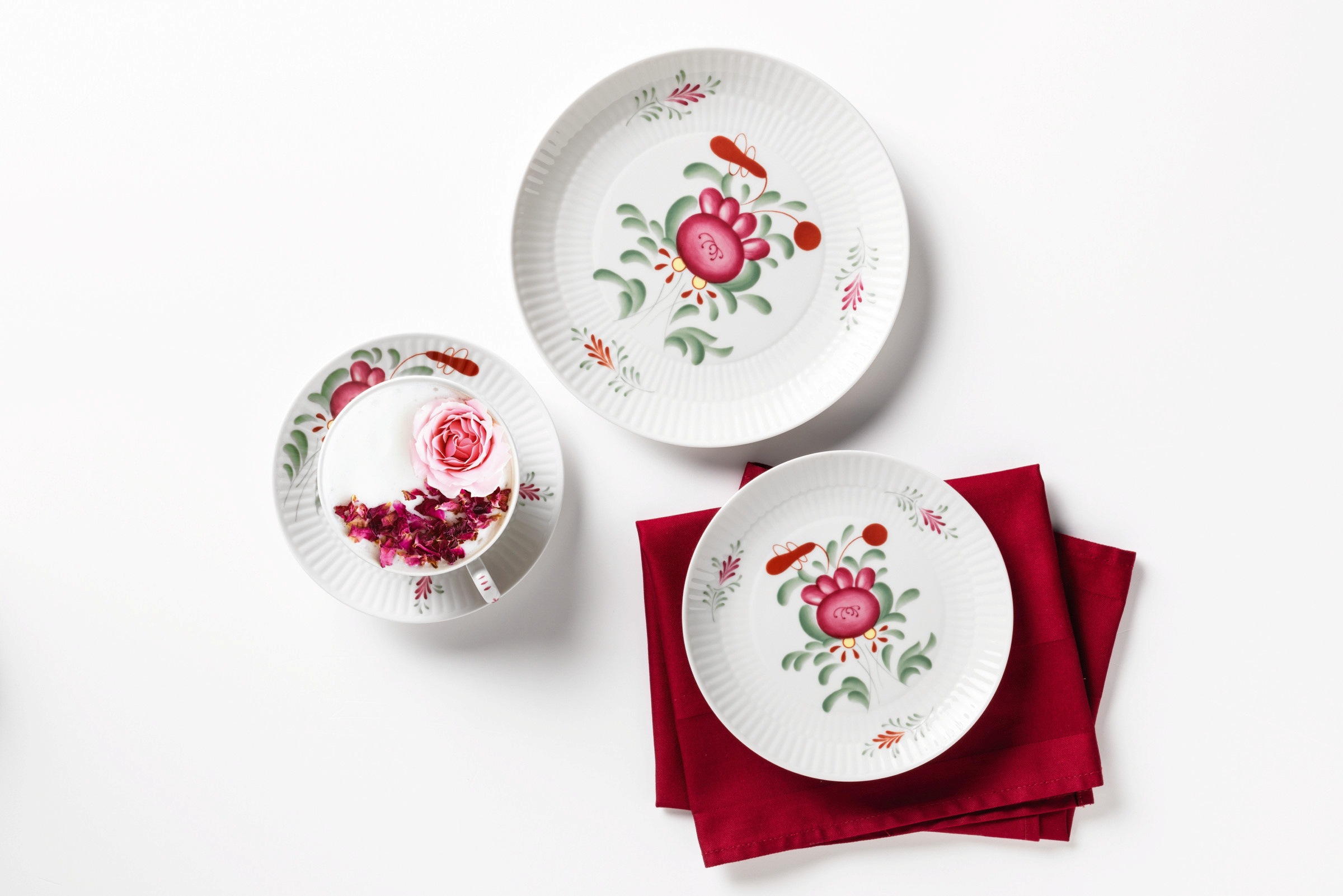 Seltmann Weiden Untertasse »Amina Ostfriesenrose« Kombinierbare Untertasse für: Kaffeetasse, Teetasse 0,22 l, Becher