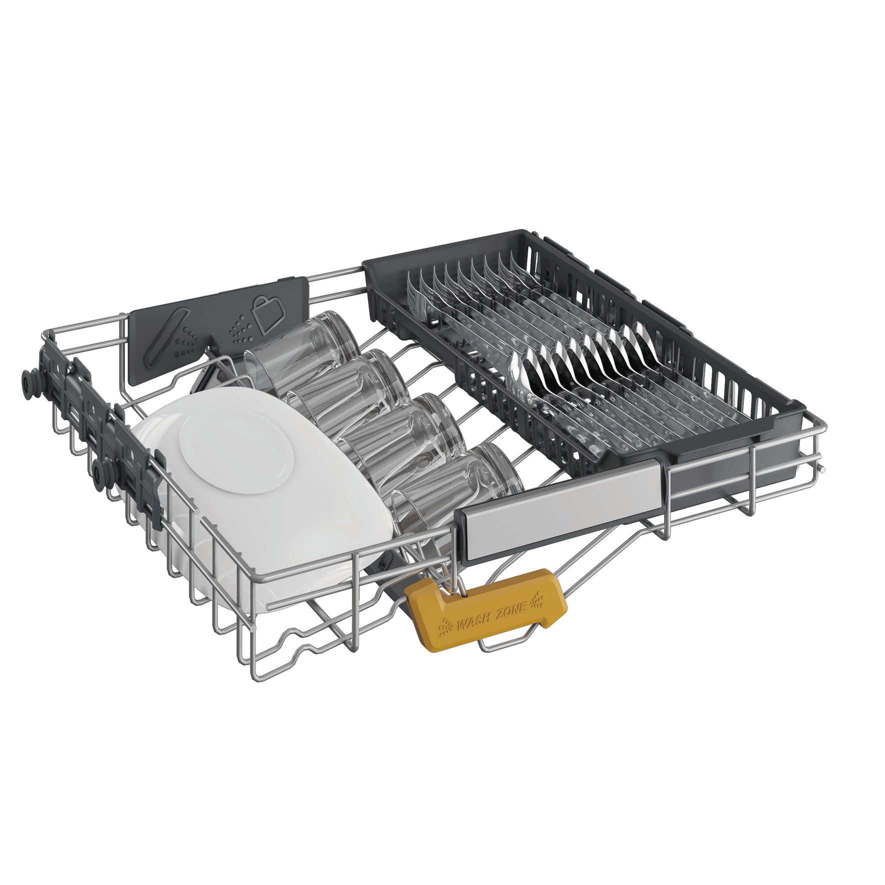 BAUKNECHT Standgeschirrspüler »BKSV1 FBM« 15 tlg. Maßgedecke