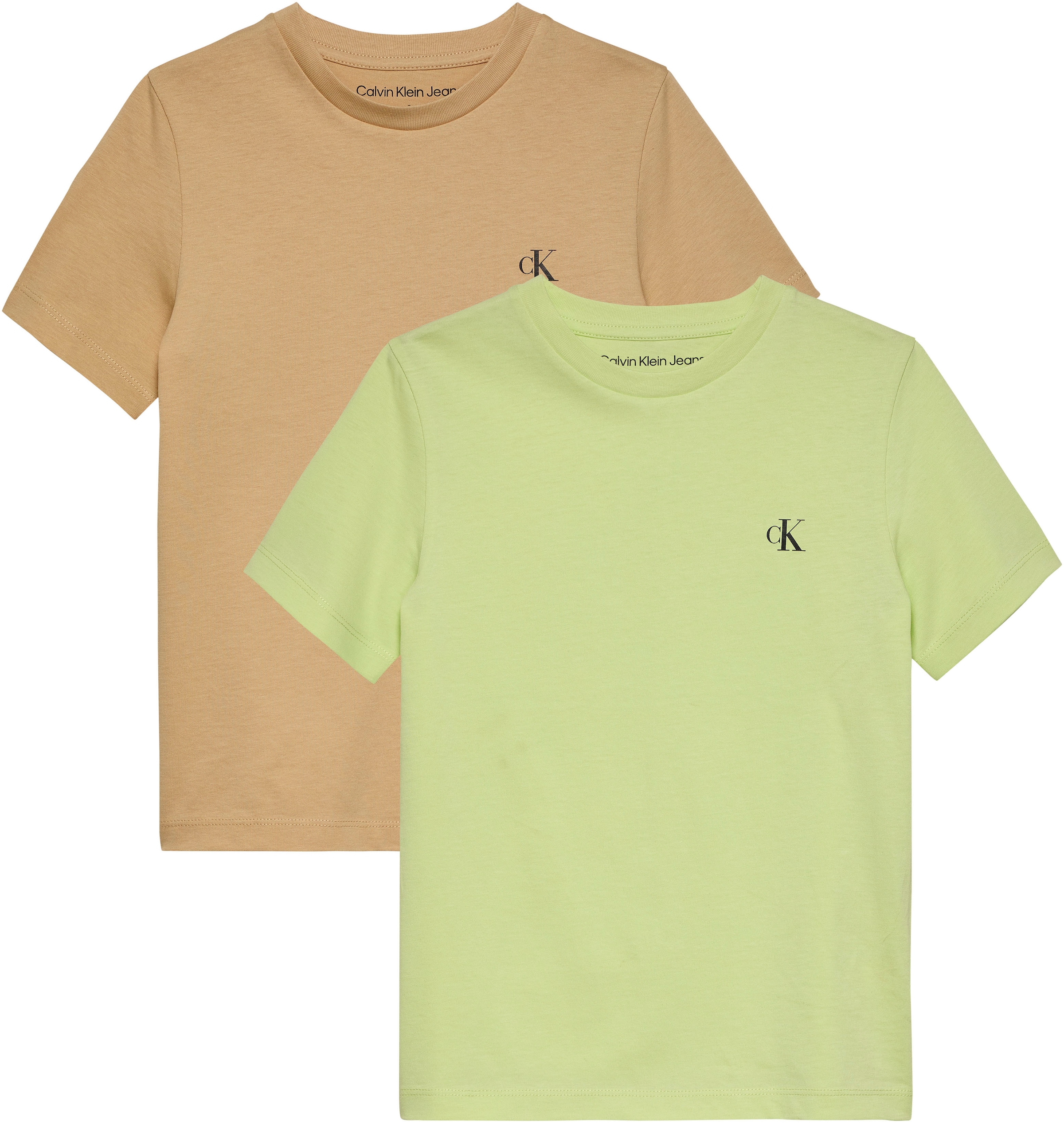 Calvin Klein Jeans T-Shirt »2-PACK MONOGRAM TOP«, (2 tlg.), für Kinder bis  16 Jahre kaufen