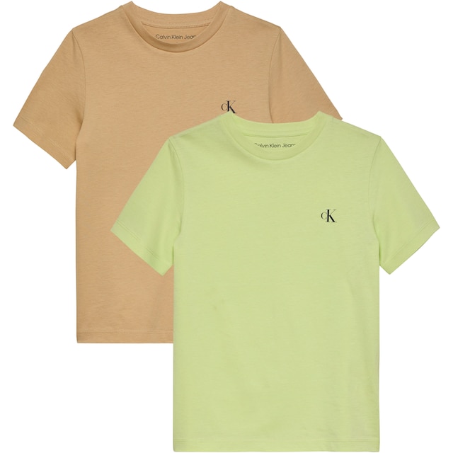 Calvin Klein Jeans T-Shirt »2-PACK MONOGRAM TOP«, (2 tlg.), für Kinder bis  16 Jahre kaufen