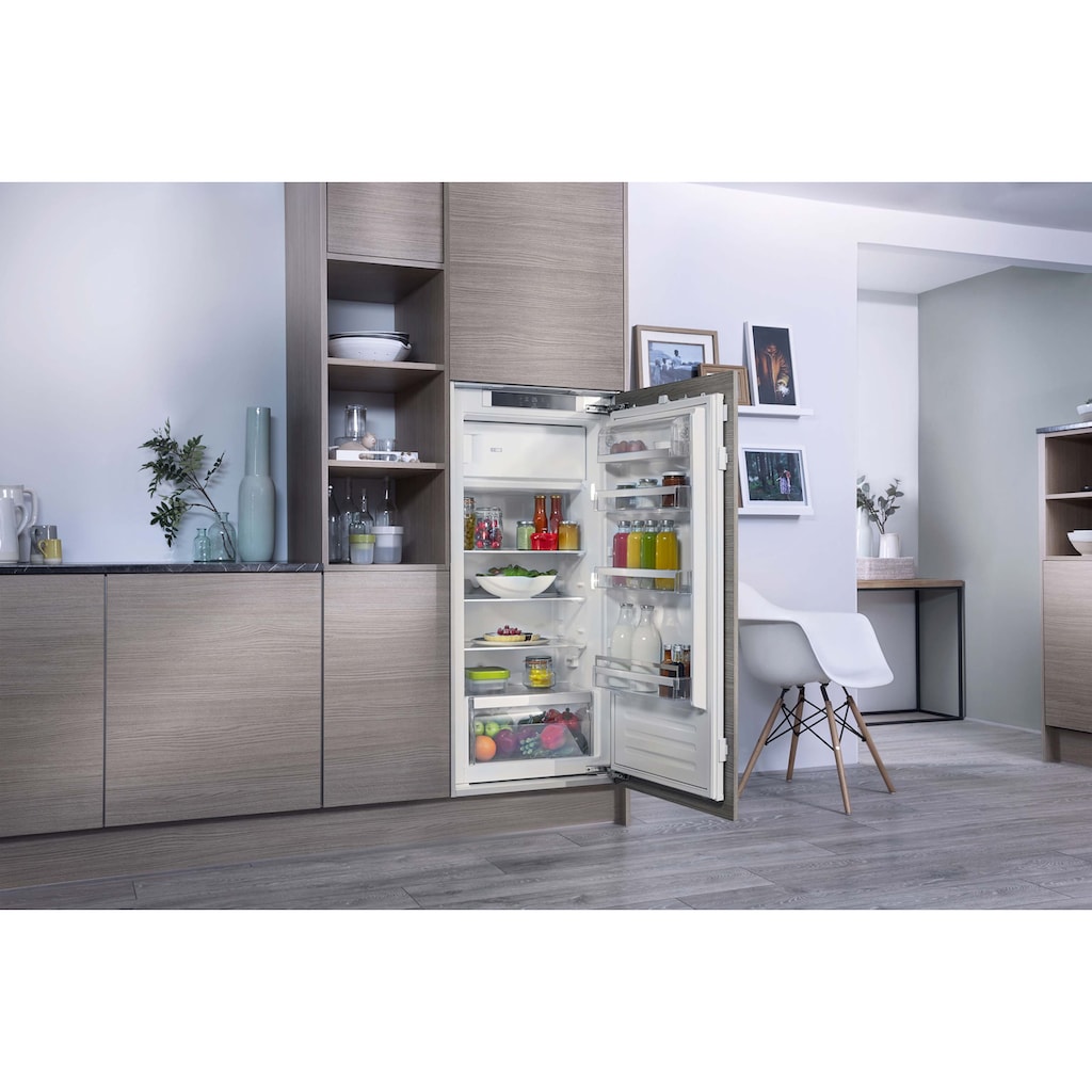 BAUKNECHT Einbaukühlschrank »KSI 12GF3«, KSI 12GF3, 122 cm hoch, 55,7 cm breit