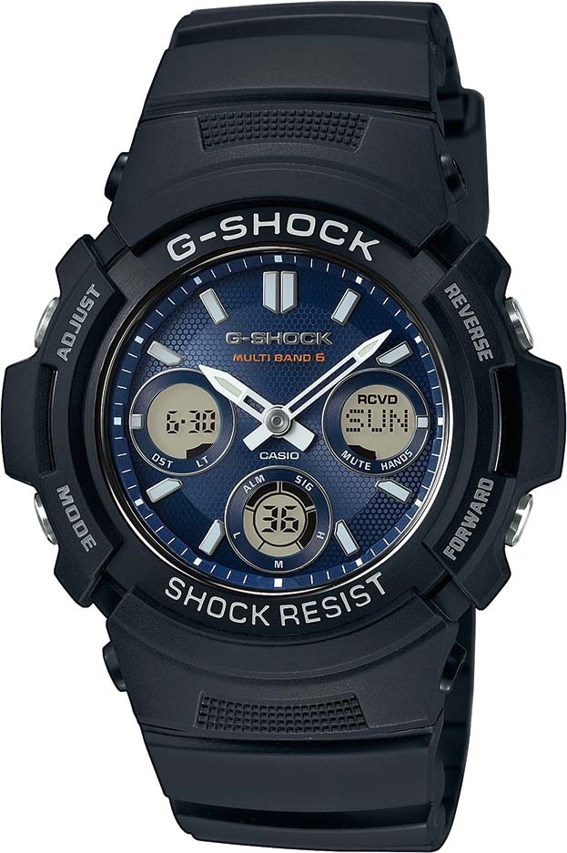 CASIO G-SHOCK Funkchronograph »AWG-M100SB-2AER«, Solaruhr, Armbanduhr, Herr günstig online kaufen