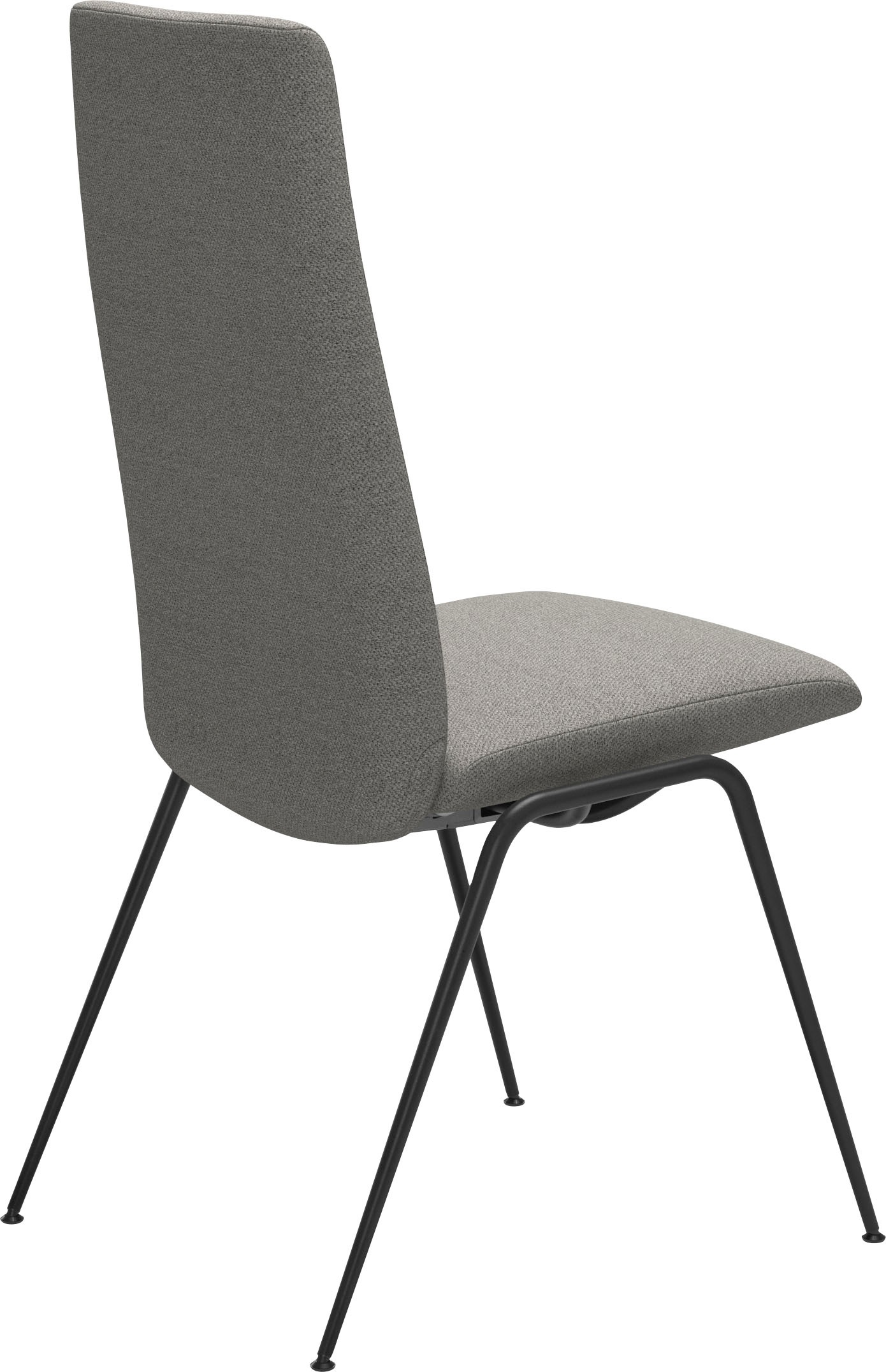 Stressless® Polsterstuhl »Laurel«, ROHLEDER Stoff Q2 FARON, High Back, Größe M, mit Beinen aus Stahl in Schwarz matt