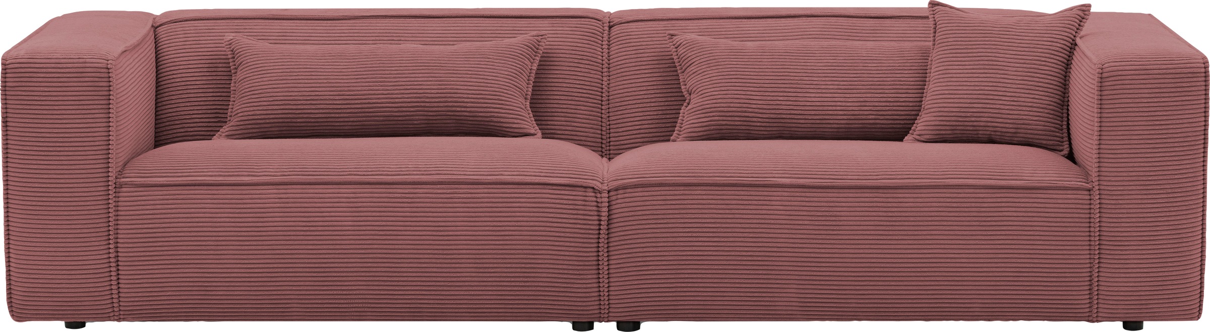 LeGer Home by Lena Gercke 3-Sitzer »PIARA, Couch mit Kedernaht, Sofa in Cor günstig online kaufen