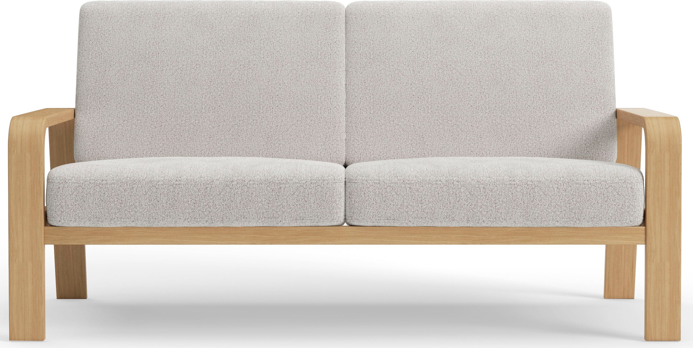 sit&more 2,5-Sitzer »Kolding« Armlehnen aus eichefarbigem Buchenholz, versc günstig online kaufen