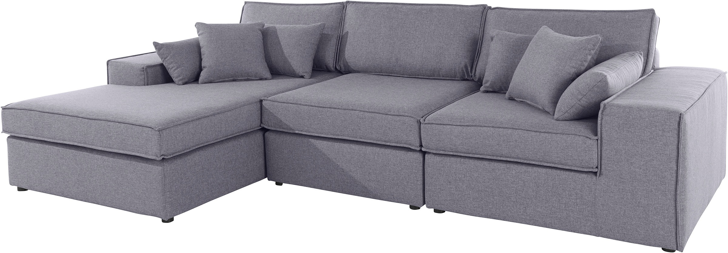 RAUM.ID Ecksofa »Florid L-Form« 3 Teile, bestehend aus Modulen, viele Bezug günstig online kaufen