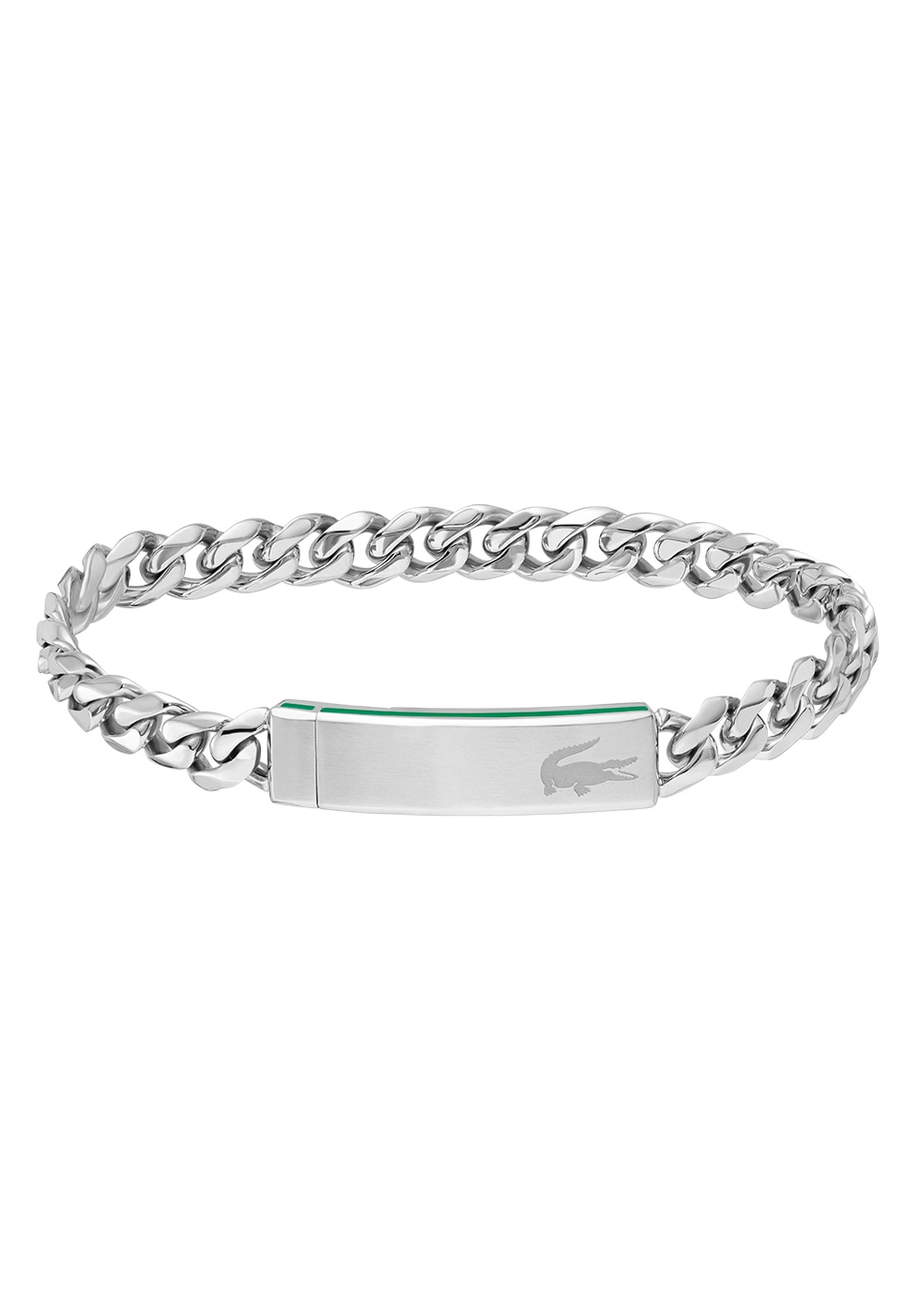 Lacoste Armband »Schmuck Edelstahl Armband Panzerkette BASELINE«