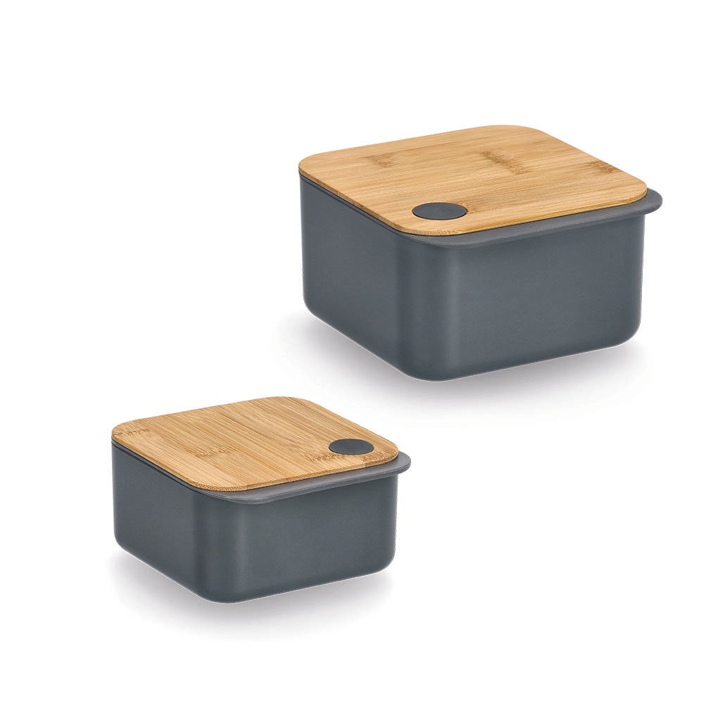 Zeller Present Lunchbox Set, 2 tlg. Freude am Essen auch Unterwegs günstig online kaufen