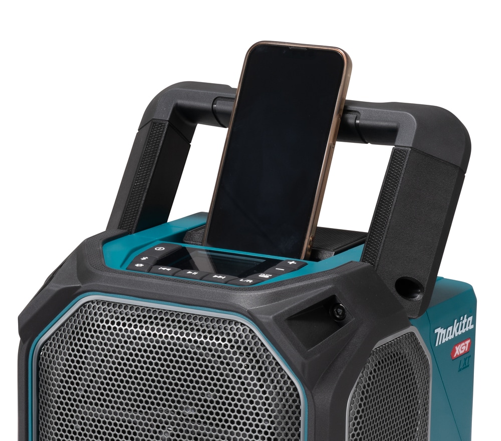 Makita Bluetooth-Lautsprecher »»MR014GZ««, (XGT • LXT • AC/DC • Bluetooth • Mikrofon), ohne Akku, ohne Ladegerät