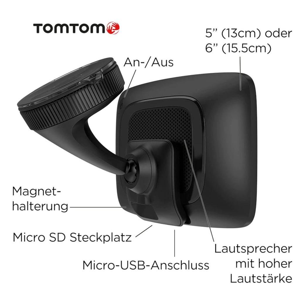 TomTom PKW-Navigationsgerät »GO Essential 5" EU45«, (West- und Osteuropa)